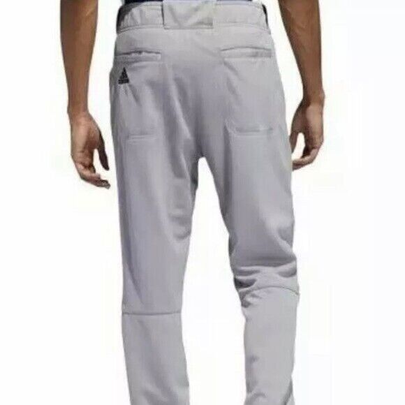 adidas CY2098 370 Men's Size Large Gray DK Elite OHP Pro Baseball Pants - Picture 2 of 7